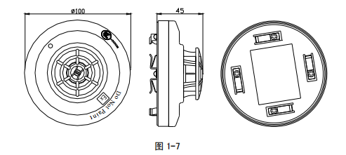 海灣JTW-ZOM-GSTN9812(Ex)點型感溫火災(zāi)探測器技術(shù)參數(shù)
