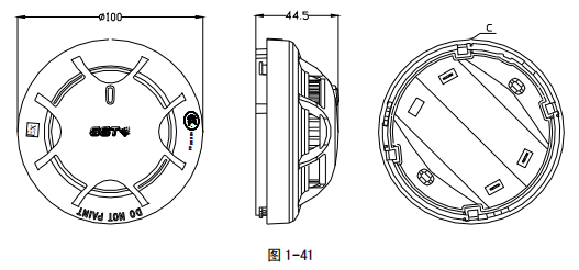 海灣JTY-GF-GST9711(Ex)型點(diǎn)型光電感煙火災(zāi)探測器安裝參數(shù)