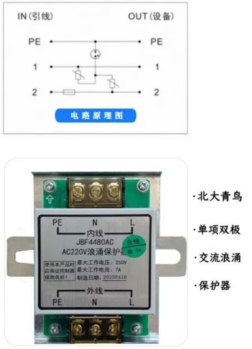 消防總線濾波器｜消防交直流電源浪涌保護器｜消防主機的防護盾