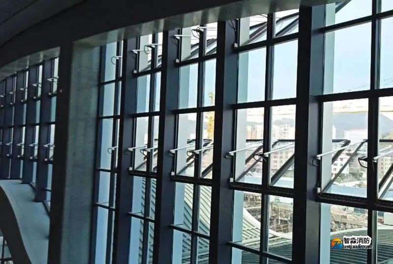 濰坊無火災(zāi)報(bào)警系統(tǒng)，僅局部區(qū)域設(shè)置的電動(dòng)排煙窗是否為自動(dòng)排煙窗？